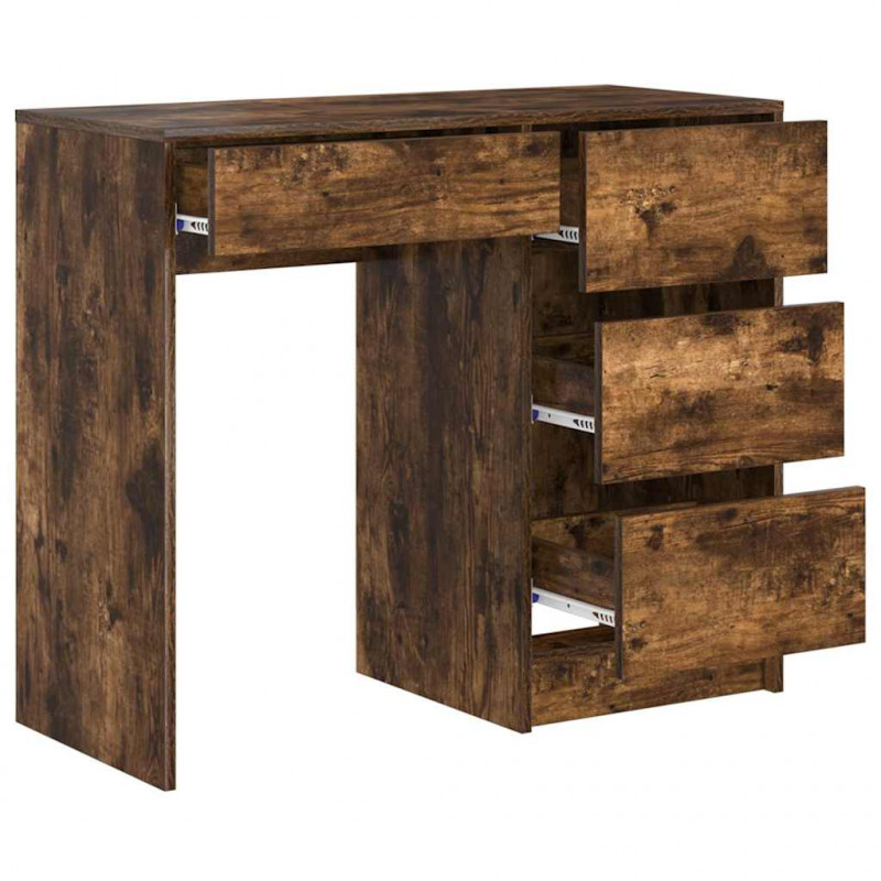 Biurko Dąb wędzony 90 x 37.5 x 75 cm Materiał drewnopochodny