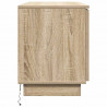 Szafka pod telewizor Ze LED Lights Dąb Sonoma 100 x 38 x 49 cm