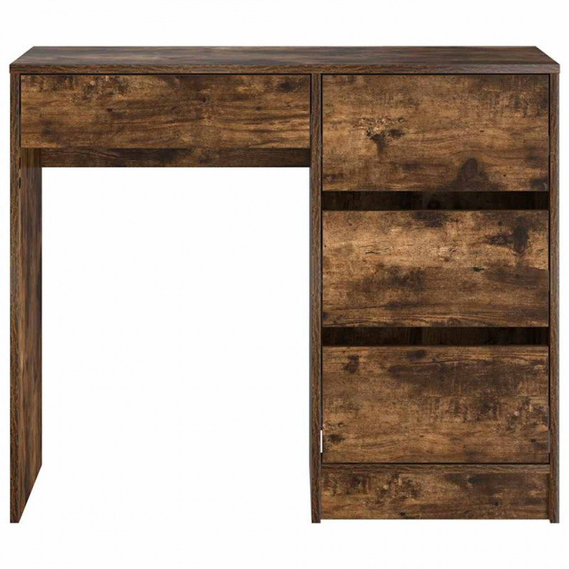 Biurko Dąb wędzony 90 x 37.5 x 75 cm Materiał drewnopochodny