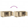 Szafka pod telewizor Ze LED Lights Dąb Sonoma 100 x 38 x 49 cm