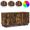 Szafka pod telewizor Ze LED Lights Dąb wędzony 100 x 38 x 49 cm