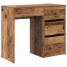 Biurko Stare drewno 90 x 37.5 x 75 cm Materiał drewnopochodny