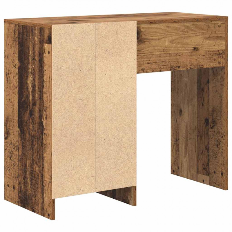 Biurko Stare drewno 90 x 37.5 x 75 cm Materiał drewnopochodny