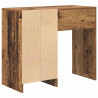 Biurko Stare drewno 90 x 37.5 x 75 cm Materiał drewnopochodny