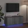 Szafka pod telewizor Szary Sonoma 100 x 38 x 49 cm