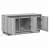 Szafka pod telewizor Szary Sonoma 100 x 38 x 49 cm