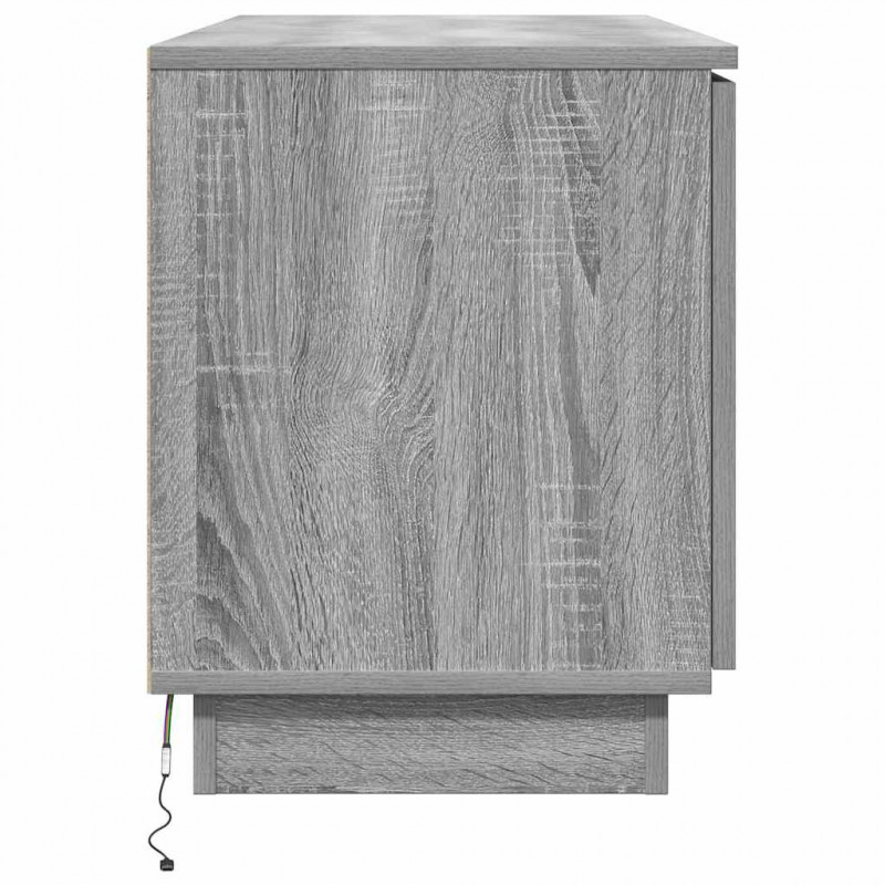 Szafka pod telewizor Szary Sonoma 100 x 38 x 49 cm