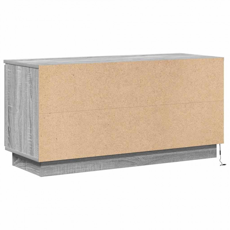 Szafka pod telewizor Szary Sonoma 100 x 38 x 49 cm