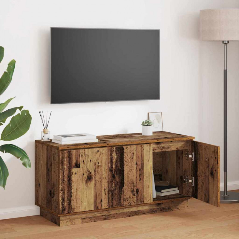 Szafka pod telewizor Stare drewno 100 x 38 x 49 cm