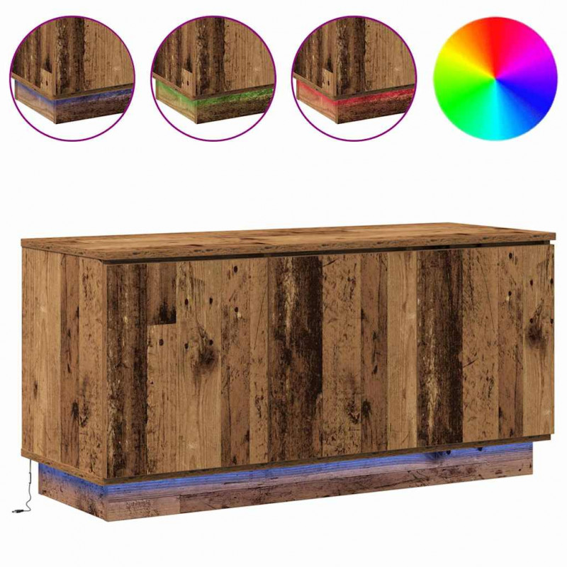 Szafka pod telewizor Stare drewno 100 x 38 x 49 cm