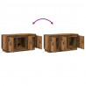 Szafka pod telewizor Stare drewno 100 x 38 x 49 cm
