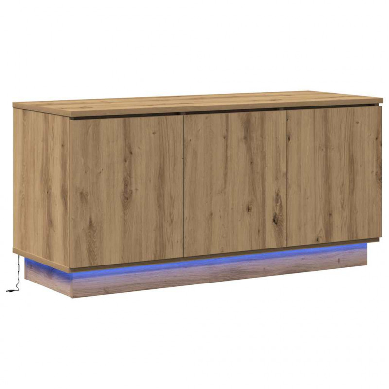 Szafka pod telewizor Dąb rzemieślniczy 100 x 38 x 49 cm