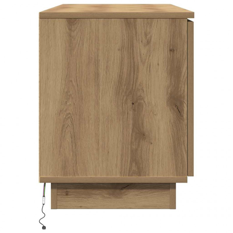 Szafka pod telewizor Dąb rzemieślniczy 100 x 38 x 49 cm
