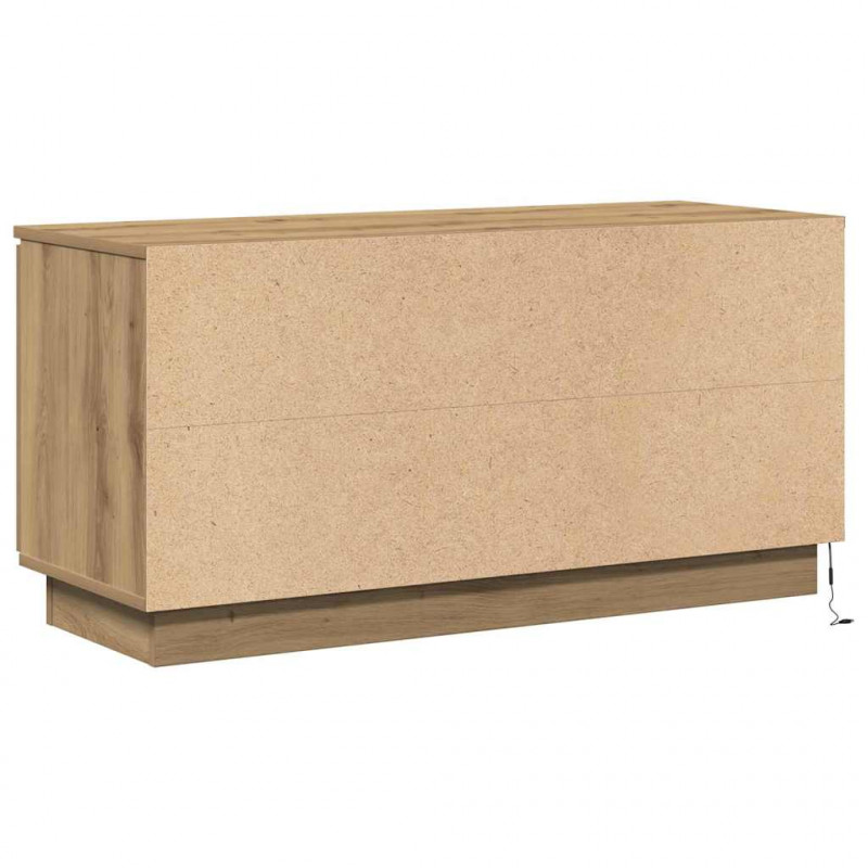 Szafka pod telewizor Dąb rzemieślniczy 100 x 38 x 49 cm