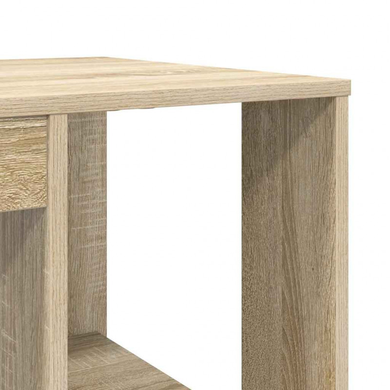 Biurko Dąb Sonoma 130 x 50,5 x 75 cm Materiał drewnopochodny