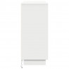 Komoda LED Biały 90 x 32 x 75 cm Materiał drewnopochodny