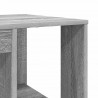 Biurko Szary Sonoma 130 x 50,5 x 75 cm Materiał drewnopochodny