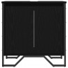 Szafka pod umywalkę z drzwiami Czarny Dąb 60 x 35 x 60 cm