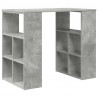 Biurko Betonowy szary 90 x 50 x 75 cm Materiał drewnopochodny