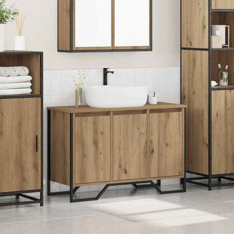 Szafka pod zlew Inny Dąb rzemieślniczy 91 x 35 x 60 cm