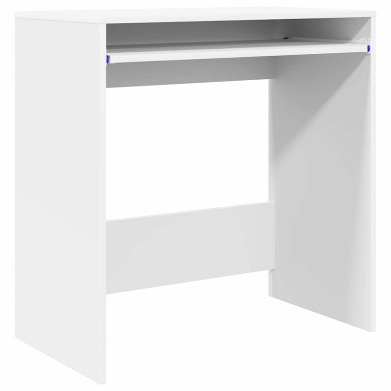 Biurko Biały 77,5 x 43 x 79 cm Materiał drewnopochodny