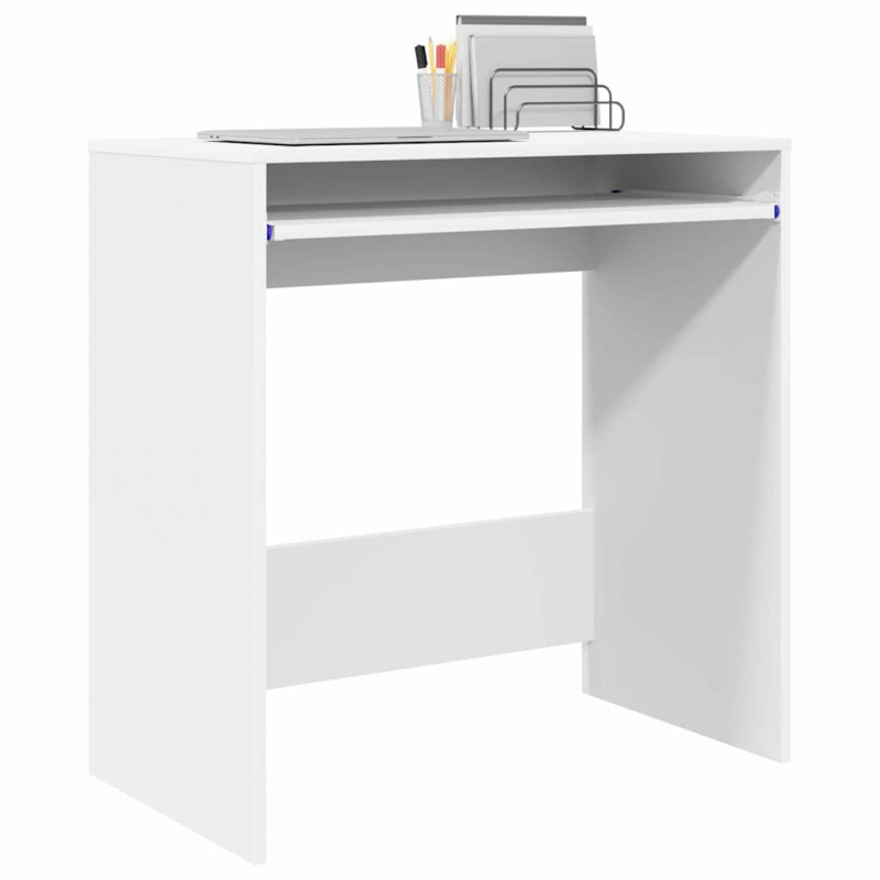 Biurko Biały 77,5 x 43 x 79 cm Materiał drewnopochodny