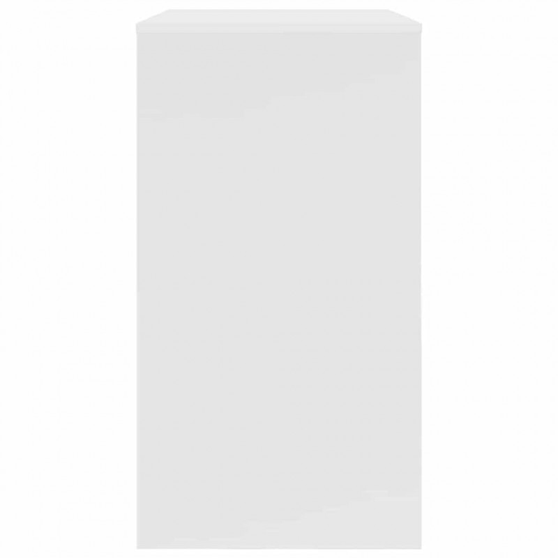 Biurko Biały 77,5 x 43 x 79 cm Materiał drewnopochodny