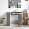 Biurko Betonowy szary 77,5 x 43 x 79 cm Materiał drewnopochodny