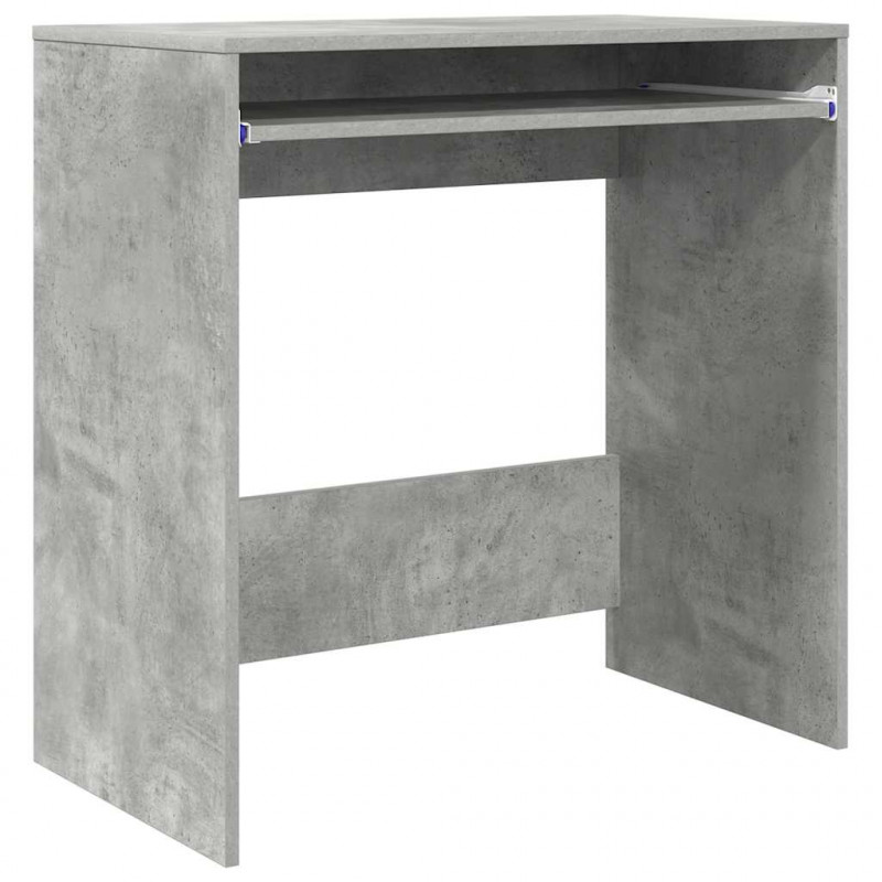 Biurko Betonowy szary 77,5 x 43 x 79 cm Materiał drewnopochodny