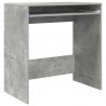Biurko Betonowy szary 77,5 x 43 x 79 cm Materiał drewnopochodny