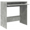 Biurko Betonowy szary 77,5 x 43 x 79 cm Materiał drewnopochodny