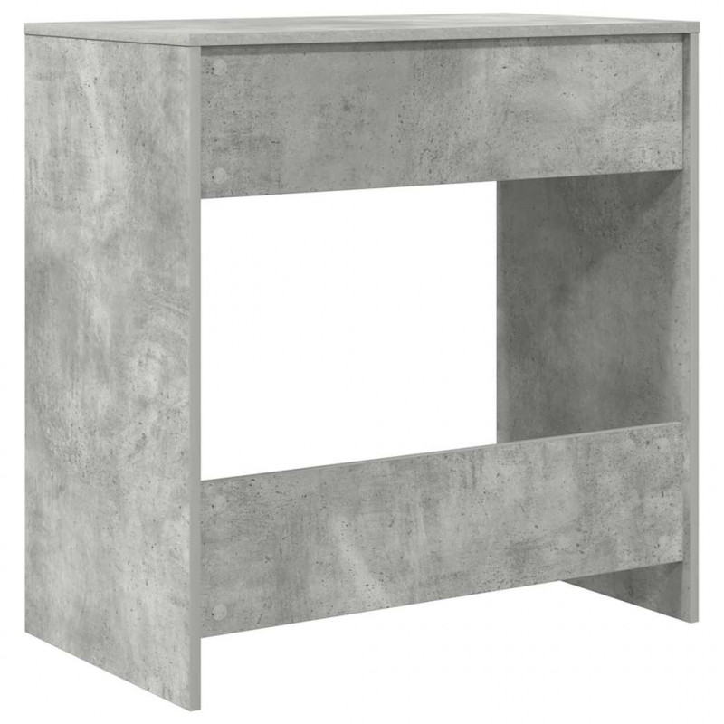 Biurko Betonowy szary 77,5 x 43 x 79 cm Materiał drewnopochodny