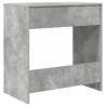Biurko Betonowy szary 77,5 x 43 x 79 cm Materiał drewnopochodny