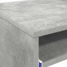 Biurko Betonowy szary 77,5 x 43 x 79 cm Materiał drewnopochodny