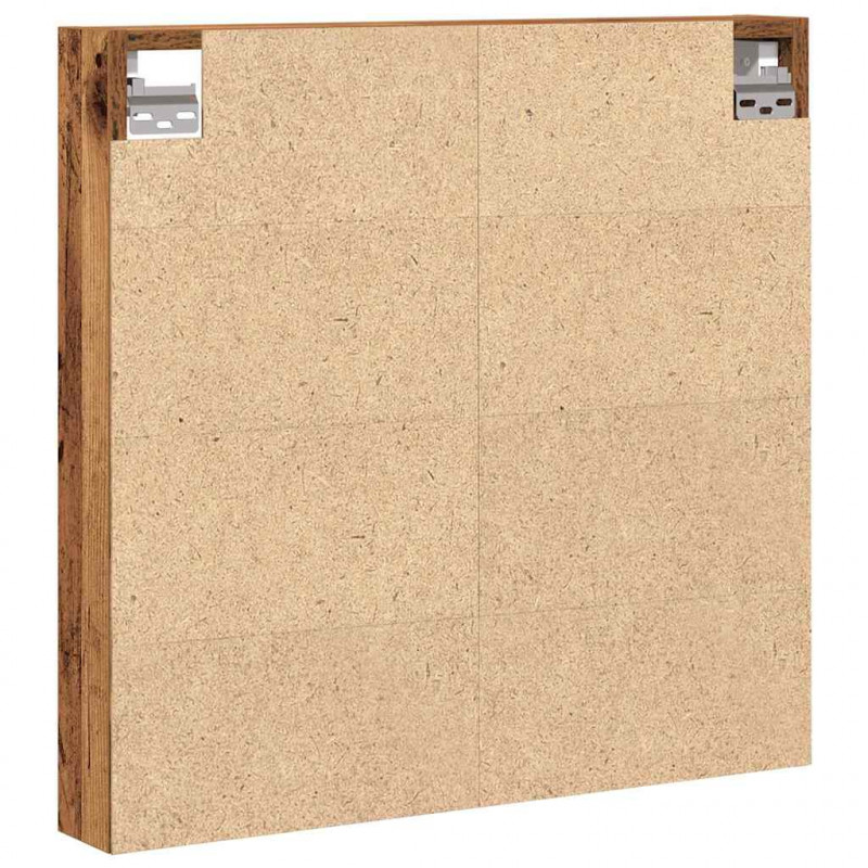 Witryna Stare drewno 60 x 8,5 x 58 cm Materiał drewnopochodny