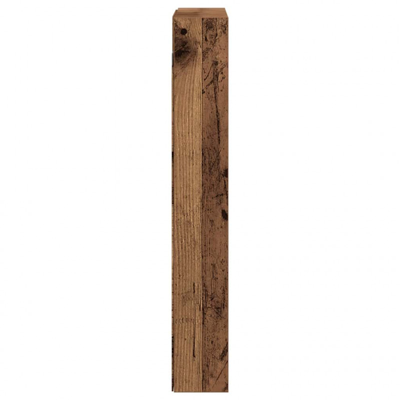 Witryna Stare drewno 60 x 8,5 x 58 cm Materiał drewnopochodny