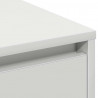 Komoda LED Biały 90 x 32 x 75 cm Materiał drewnopochodny