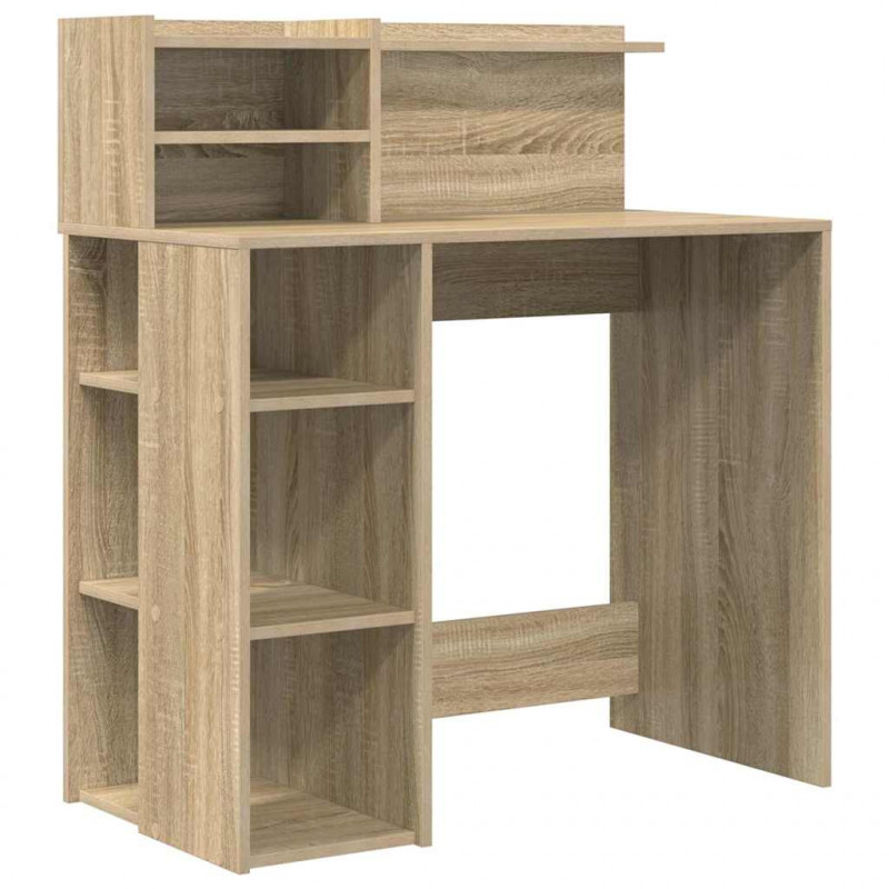 Biurko Dąb Sonoma 90 x 48 x 101,5 cm Materiał drewnopochodny