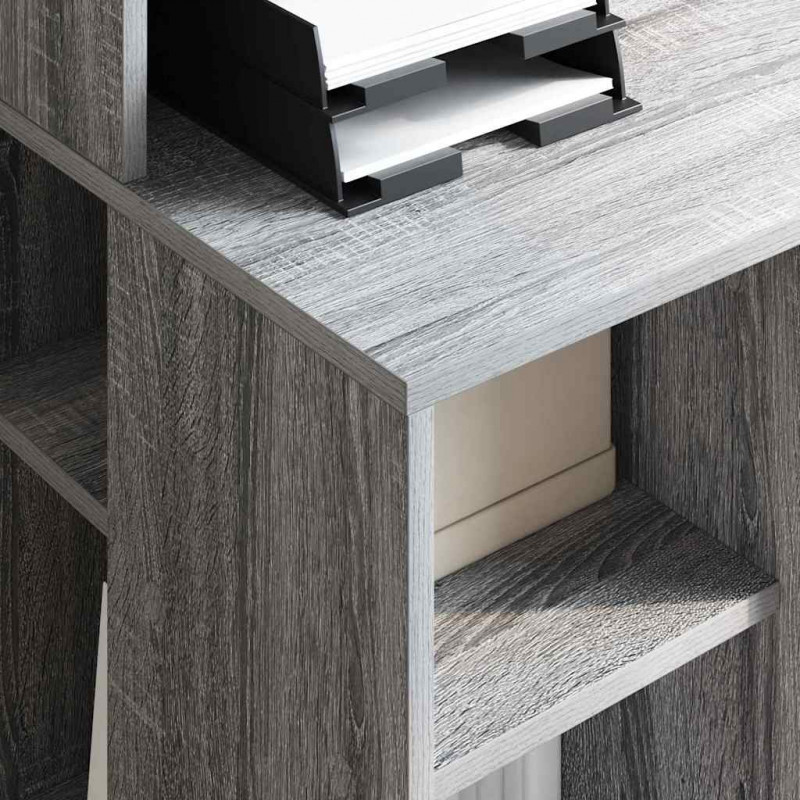 Biurko Szary Sonoma 90 x 48 x 101,5 cm Materiał drewnopochodny