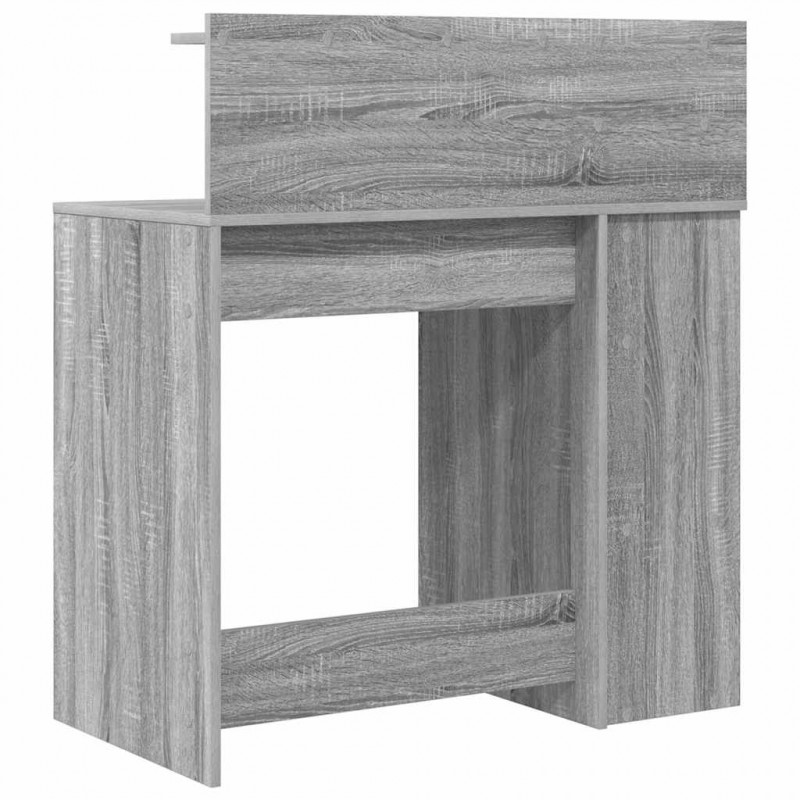 Biurko Szary Sonoma 90 x 48 x 101,5 cm Materiał drewnopochodny