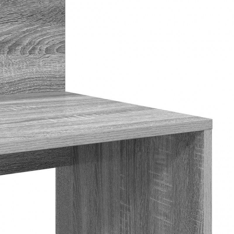 Biurko Szary Sonoma 90 x 48 x 101,5 cm Materiał drewnopochodny