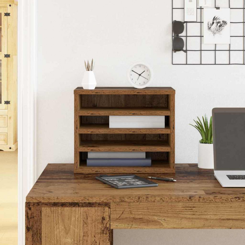 Organizator biurka Stare drewno 36 x 26 x 29,5 cm