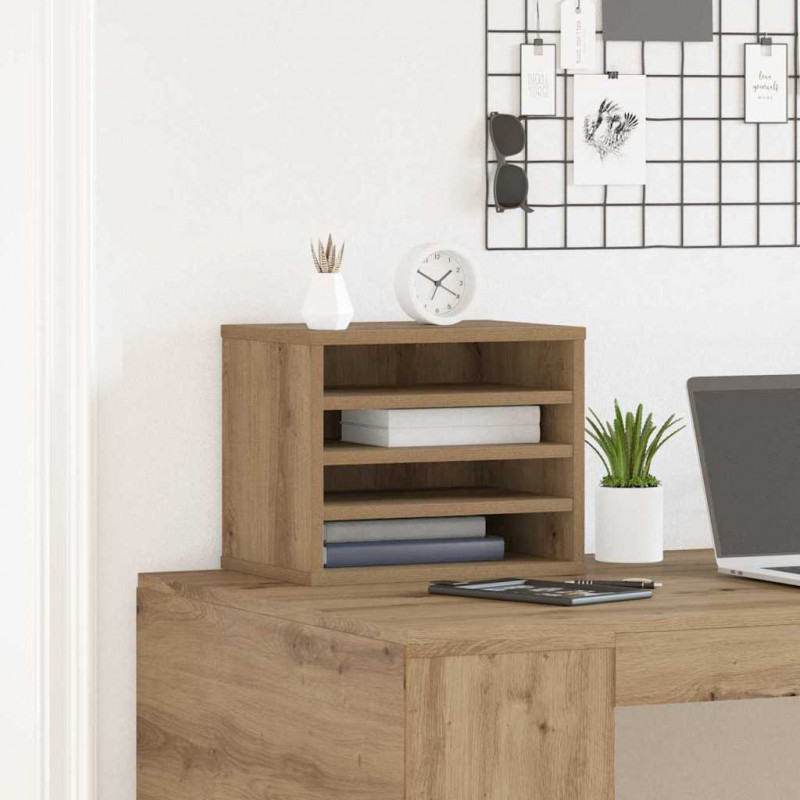 Organizator biurka Dąb rzemieślniczy 36 x 26 x 29,5 cm