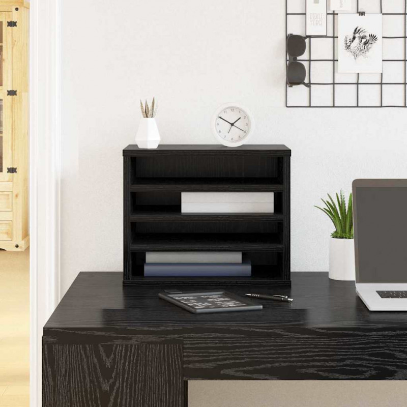 Organizator biurka Czarny Dąb 36 x 26 x 29,5 cm