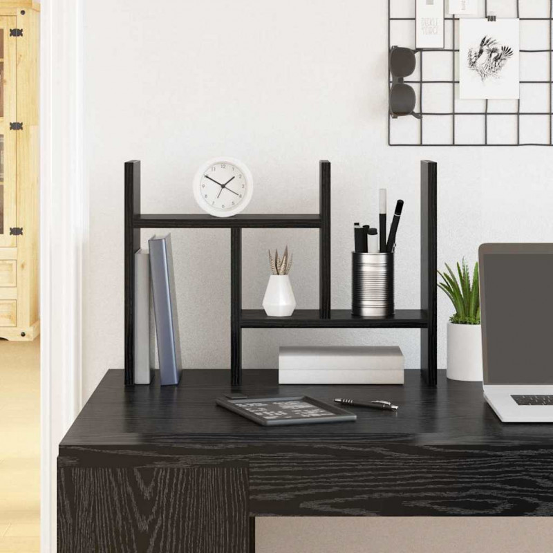 Organizator biurka Czarny Dąb 34,5 x 15,5 x 35,5 cm
