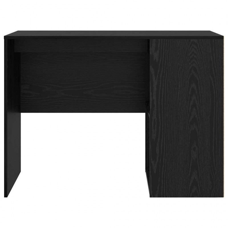 Biurko Czarny Dąb 102 x 50 x 75 cm Materiał drewnopochodny