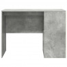 Biurko Betonowy szary 102 x 50 x 75 cm Materiał drewnopochodny