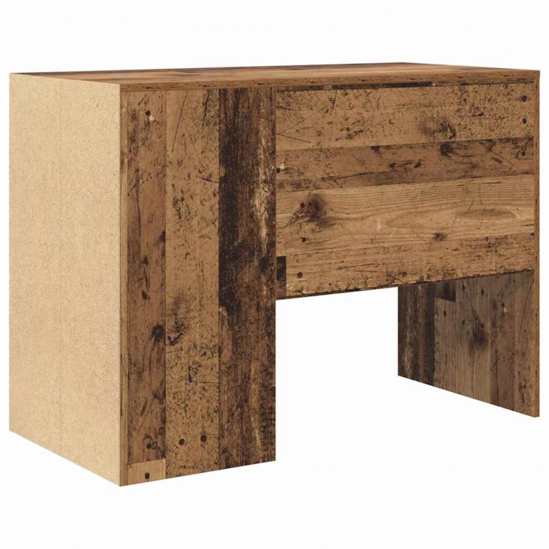 Biurko Stare drewno 102 x 50 x 75 cm Materiał drewnopochodny