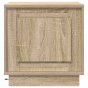 Szafka Nocna Ze LED Lights Dąb Sonoma 44 x 34,5 x 45 cm