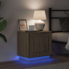 Szafka Nocna Ze LED Lights 2 pcs Dąb Sonoma 44 x 34,5 x 45 cm
